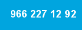 966 227 12 92 966 227 12 92